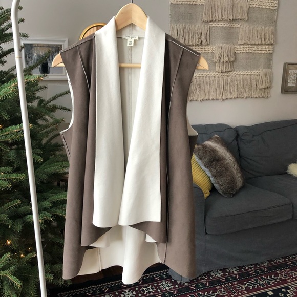 Tribal Jeans Jackets & Blazers - Tribal Jeans | Vegan Suede Lined Vest